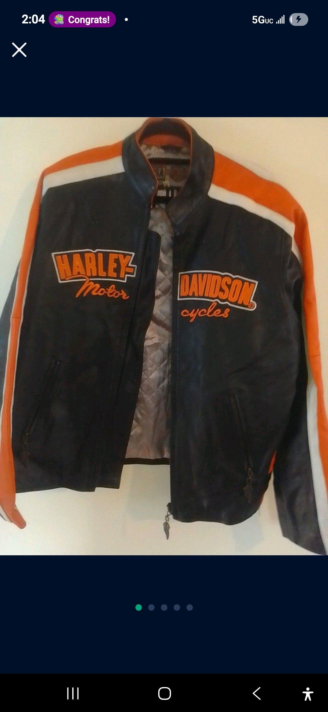 Two authentic harley davidson leather jackets - Folcroft, Pennsylvania