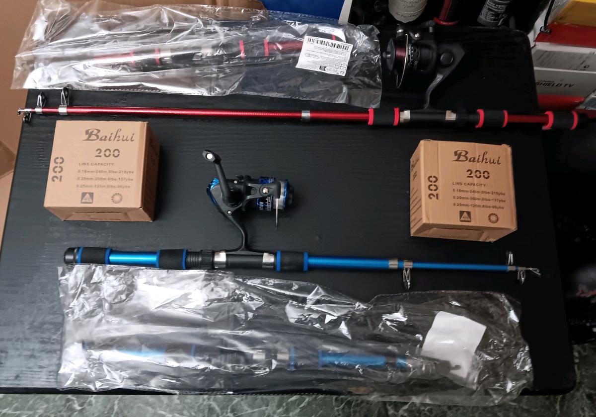 BAIHUL EXTENDED FISHING ROD AND REEL - Bronx, New York