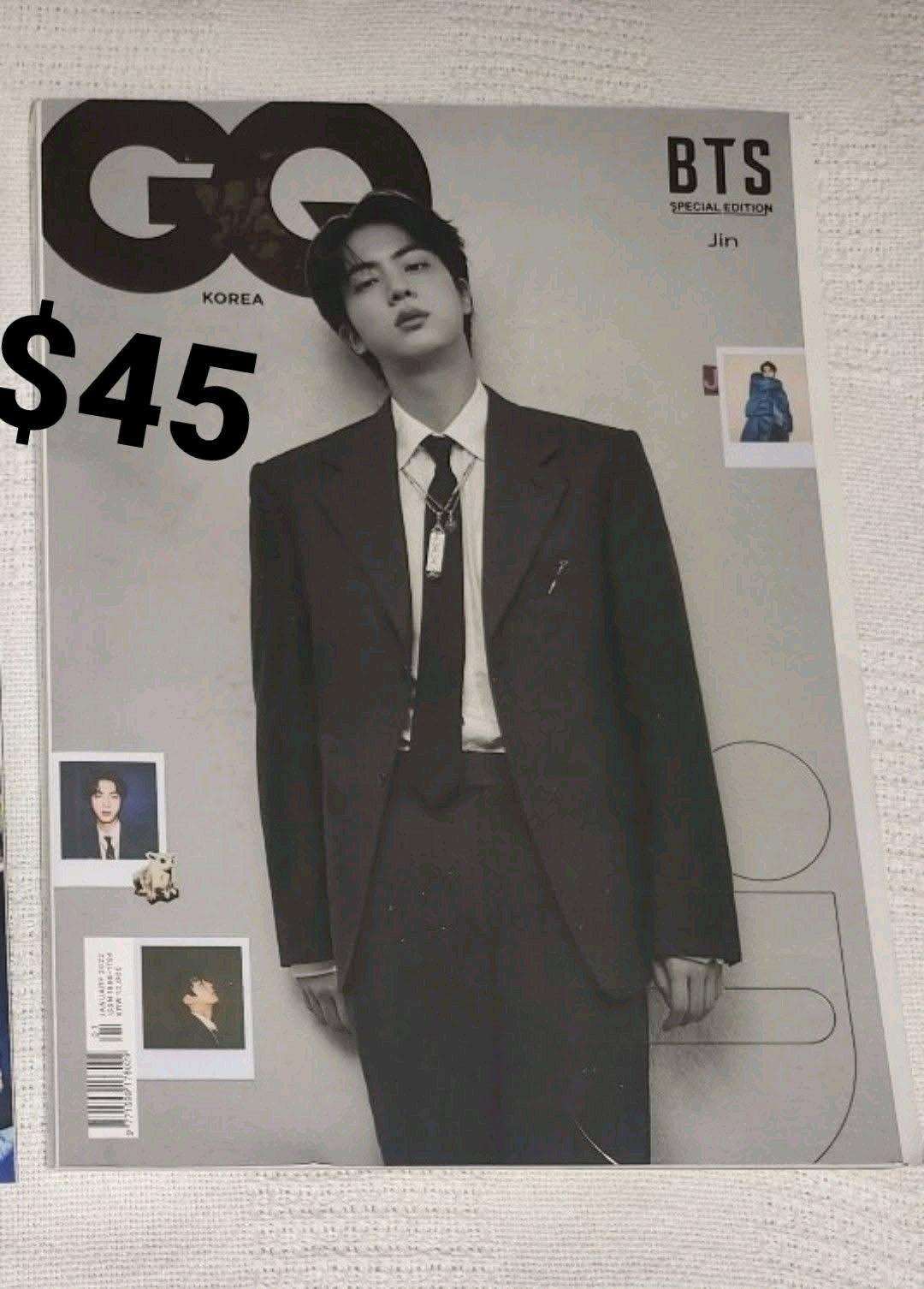 Jin magazine are original GQ
