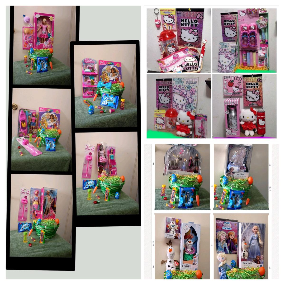 Easter baskets I make different characters DIFFERENT PRICES