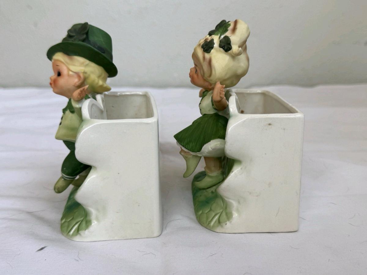 RELPO K1760 Boy  Girl Figurine Set  Made in Japan  350 FIRM - Chicago, Illinois - FleaMarketBay