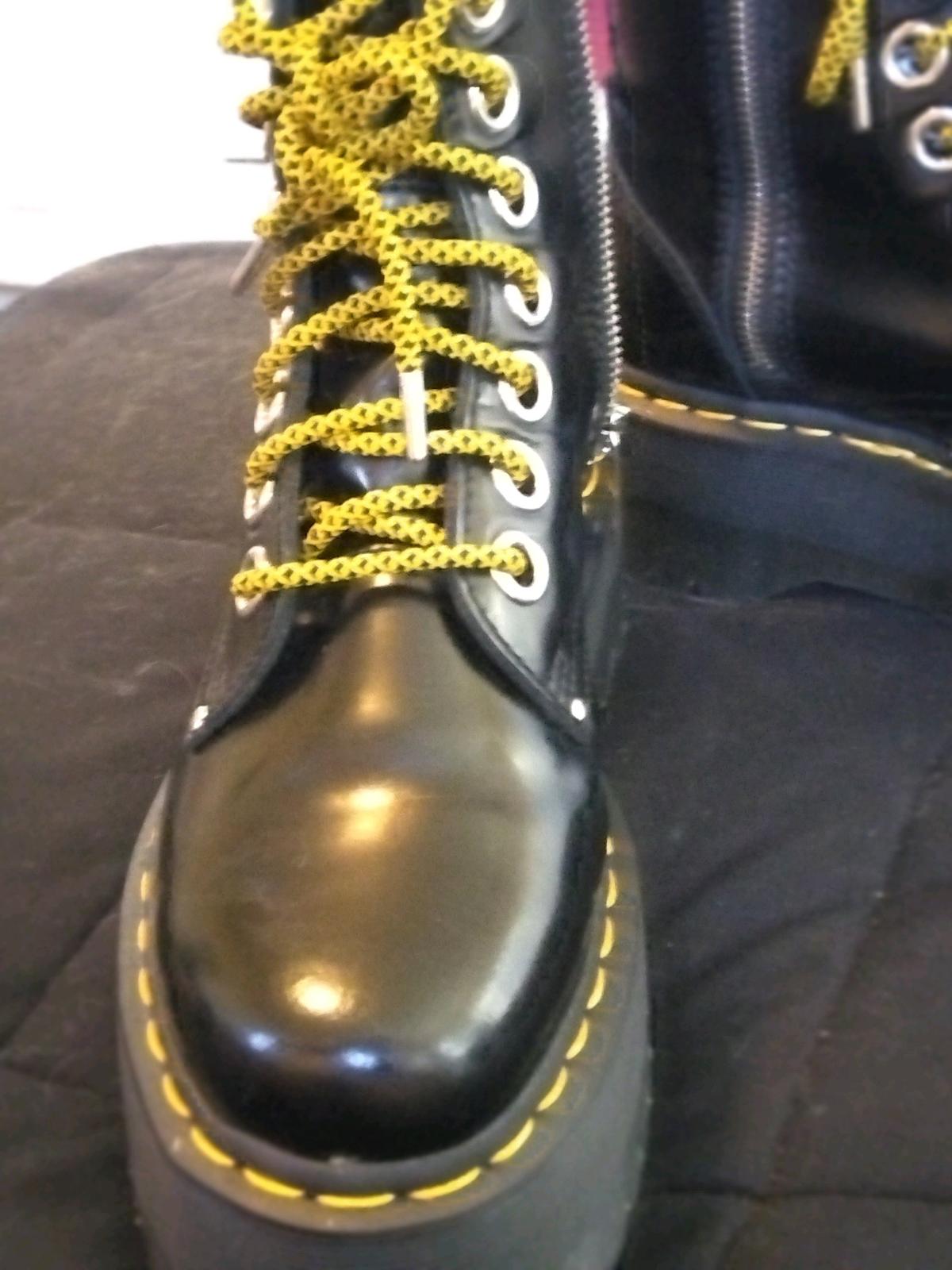 JADON BLACK DOC MARTENS WOMENS BOOTS SIZE 7 NO BOX - Los Angeles, California - FleaMarketBay