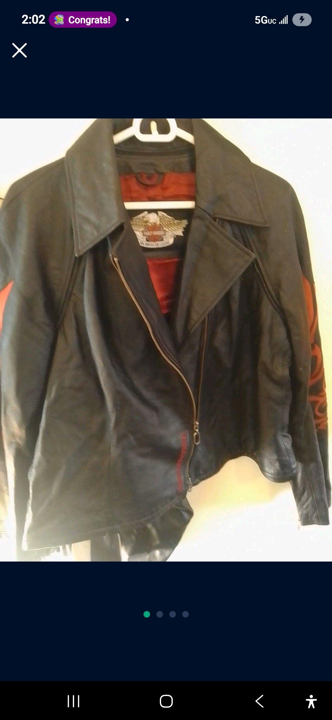 Two authentic harley davidson leather jackets - Folcroft, Pennsylvania - FleaMarketBay
