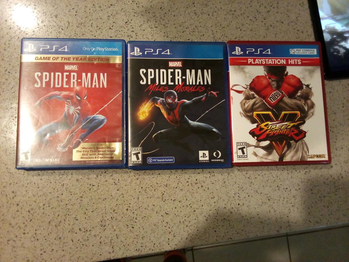 Marvel SpiderMan and Miles Morales and Street Fighter 5 - Lithia, Florida