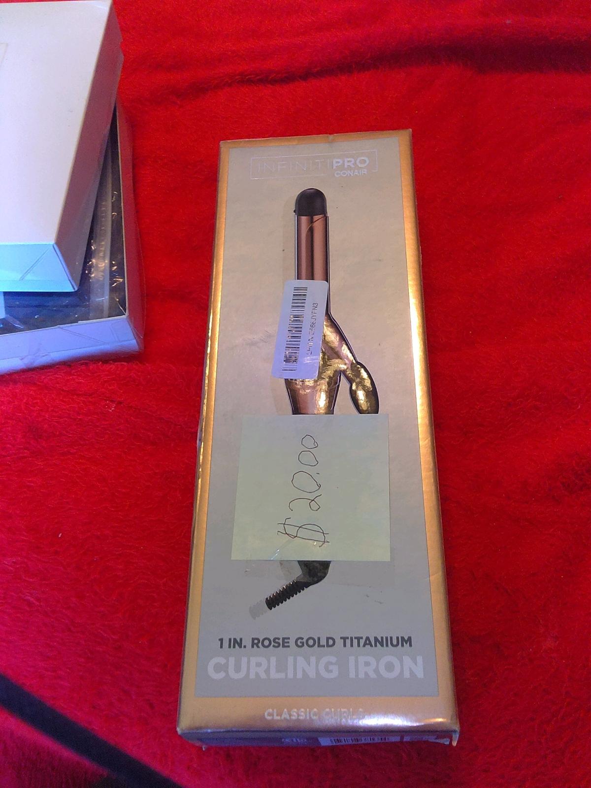 Infintypro by conair rose gold titanium curler - Dayton, Ohio - FleaMarketBay