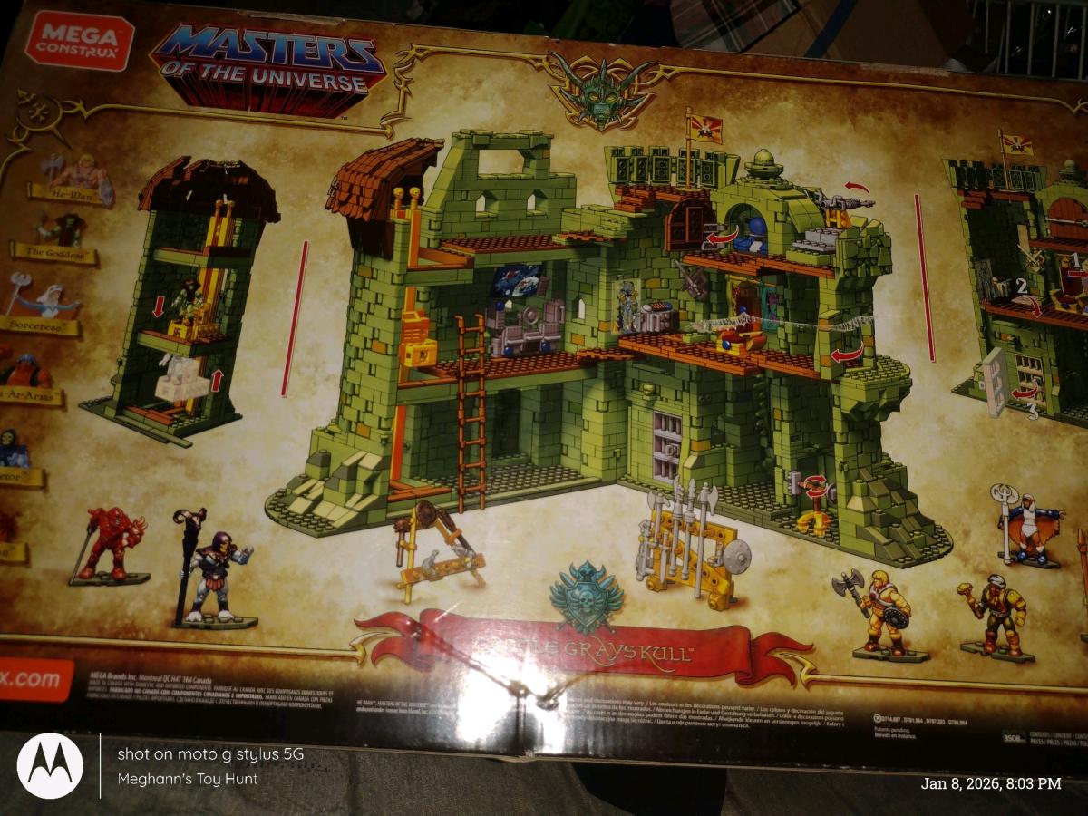 Mega Construx Masters of The Universe Castle Grayskull Set - Saint Charles, Missouri - FleaMarketBay