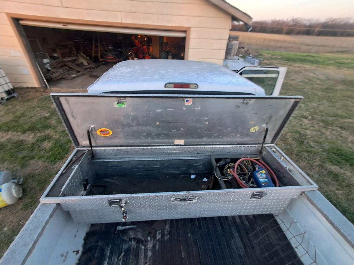 stainless steel truck tool box lockable with keys