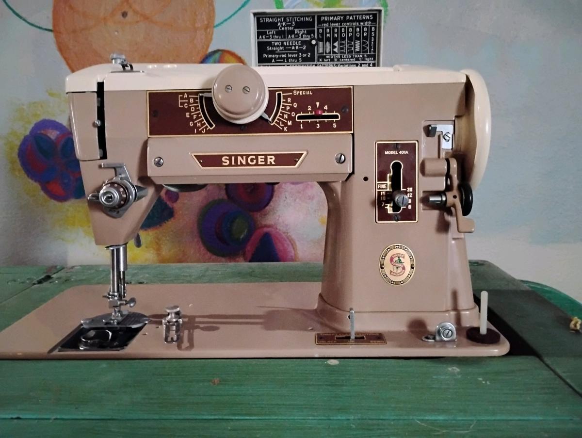 Sanger Sewing machine hideaway desk and chair - Lompoc, California - FleaMarketBay