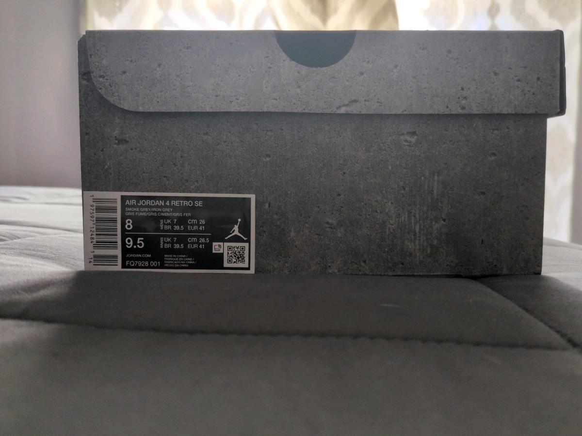 air Jordan 4s retro SE wet cement Paris Olympics edition s8 - Yakima, Washington - FleaMarketBay