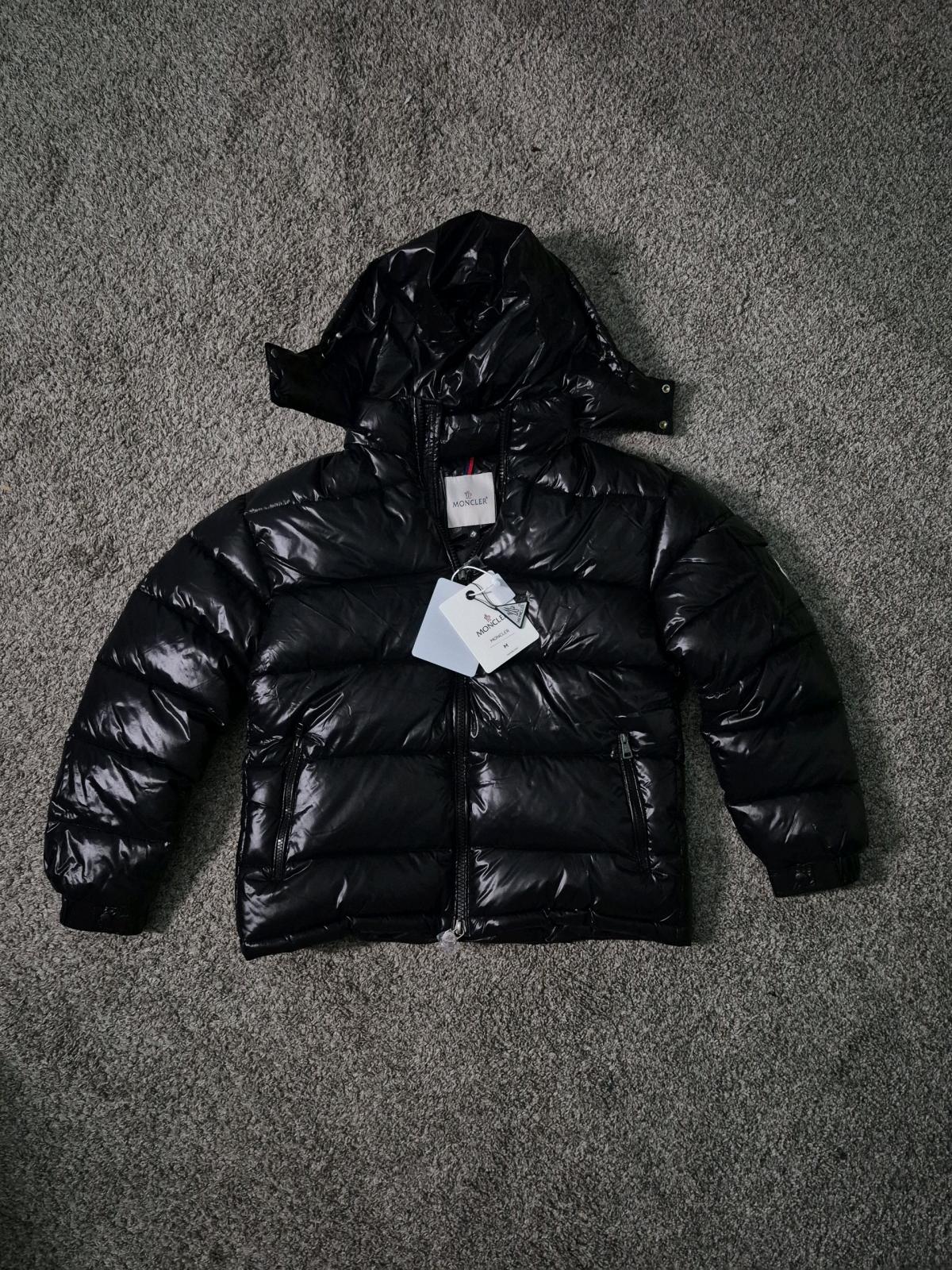 Black Moncler Puffer Jacket Size M - Indianapolis, Indiana