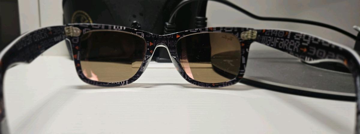 RayBan Pixel Wayfarer Sunglasses - Dallas, Texas - FleaMarketBay