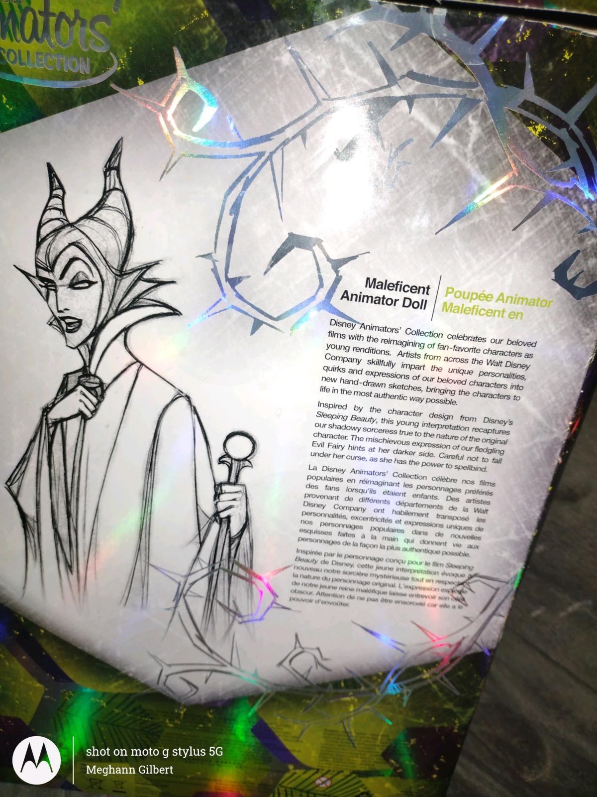 Disney Animators Maleficent Light Up Doll - Saint Charles, Missouri - FleaMarketBay