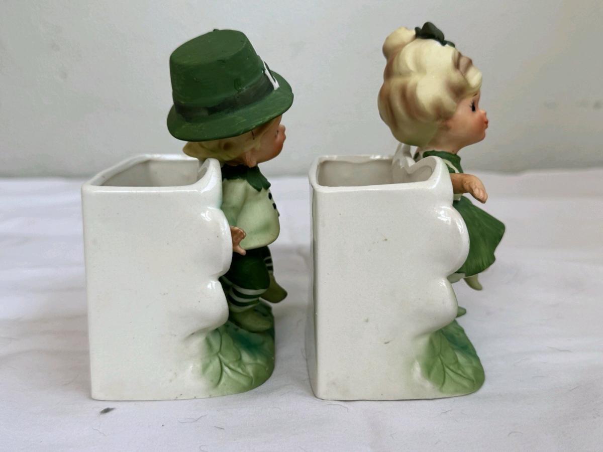 RELPO K1760 Boy  Girl Figurine Set  Made in Japan  350 FIRM - Chicago, Illinois - FleaMarketBay