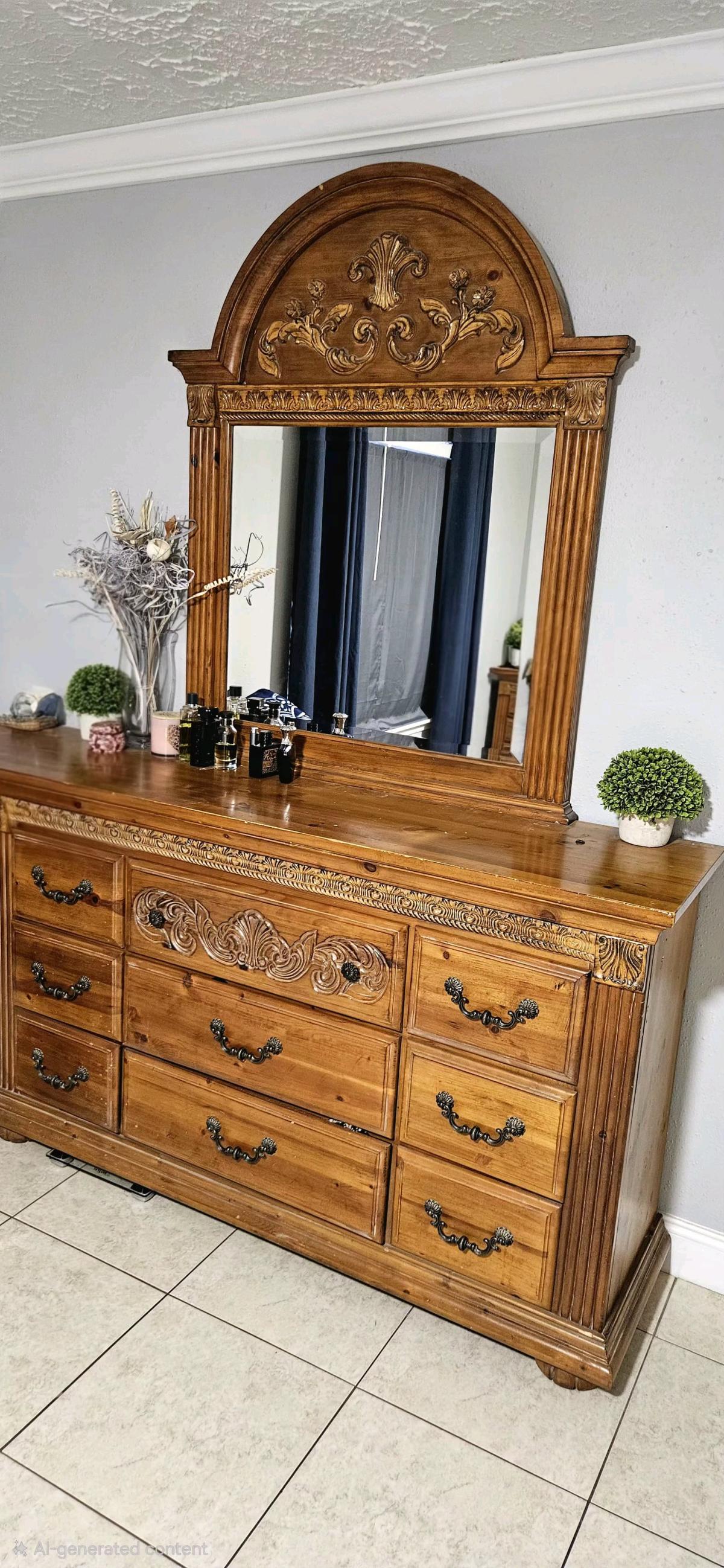 Drawers and Dresser