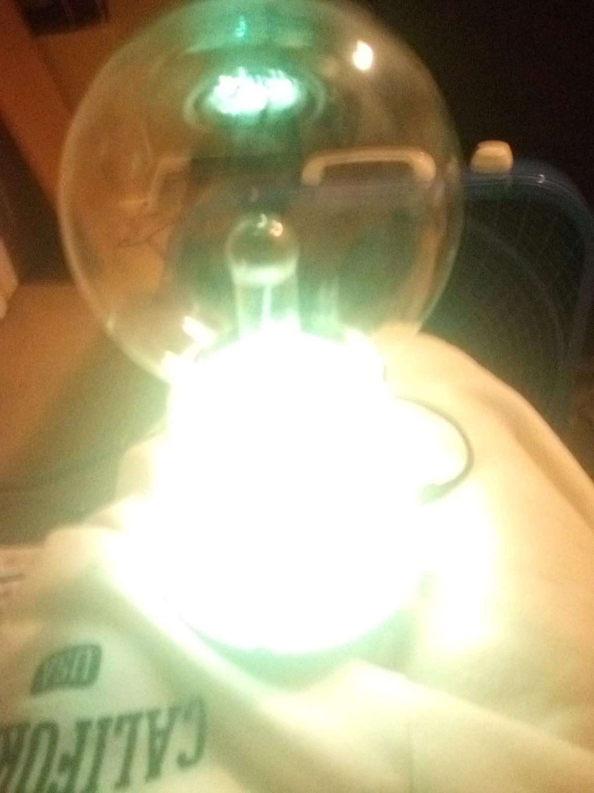 plasma sphere with color chaging base