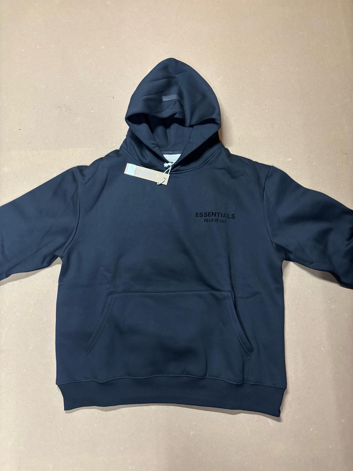 Black Essentials Hoodie - Monroe Township, New Jersey