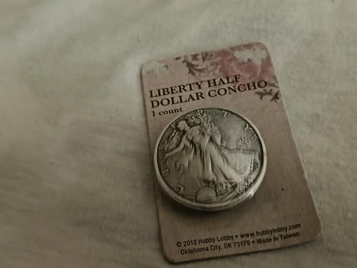 Walking liberty concho - Hayward, California