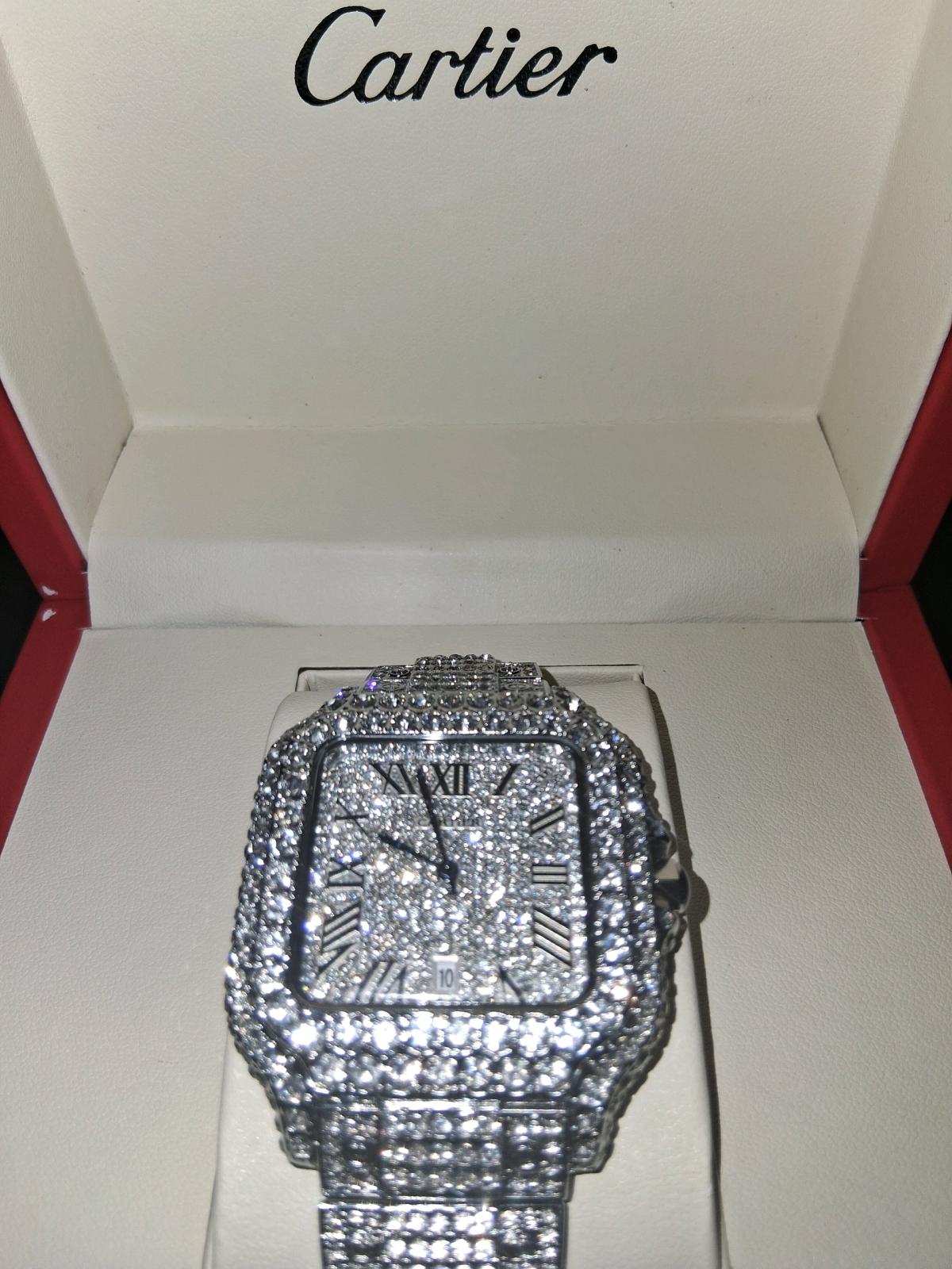 Cartier diamond watch - Richmond, Virginia - FleaMarketBay