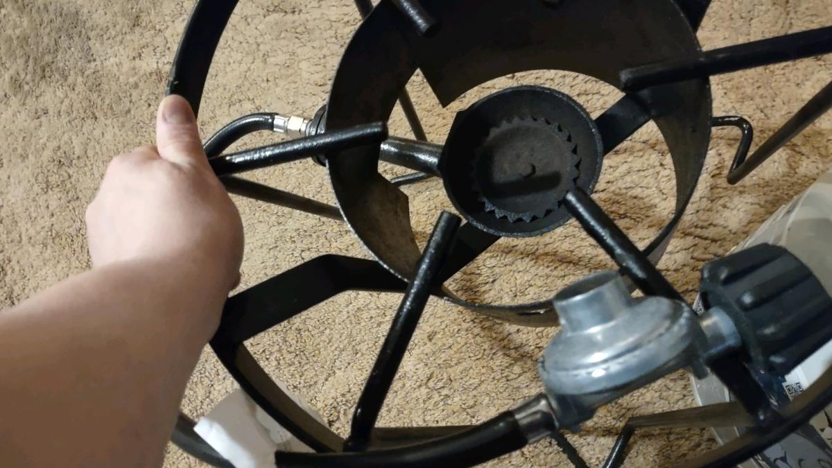 Cooking Grill with Tank - Cumberland, Rhode Island - FleaMarketBay