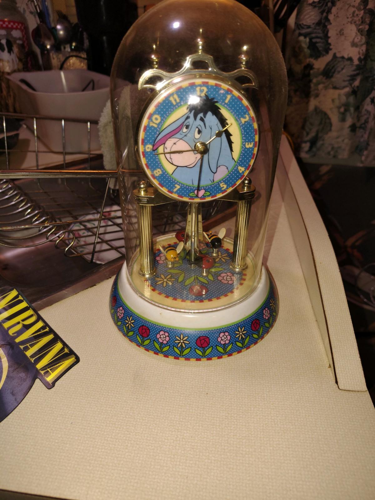 Eeyore Disney clock - Fyffe, Alabama - FleaMarketBay