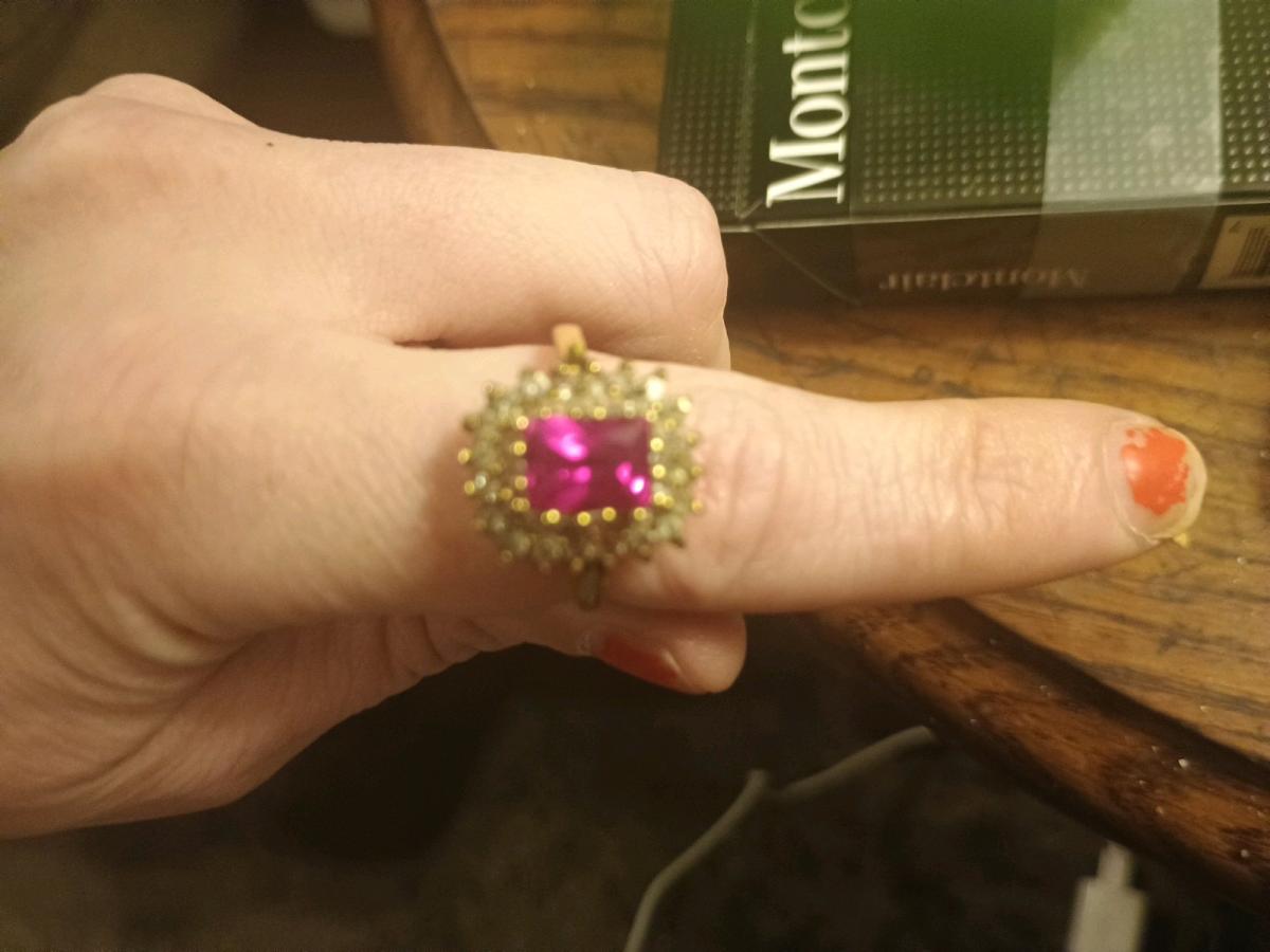 size 11 ruby and diamond s14k hge lind