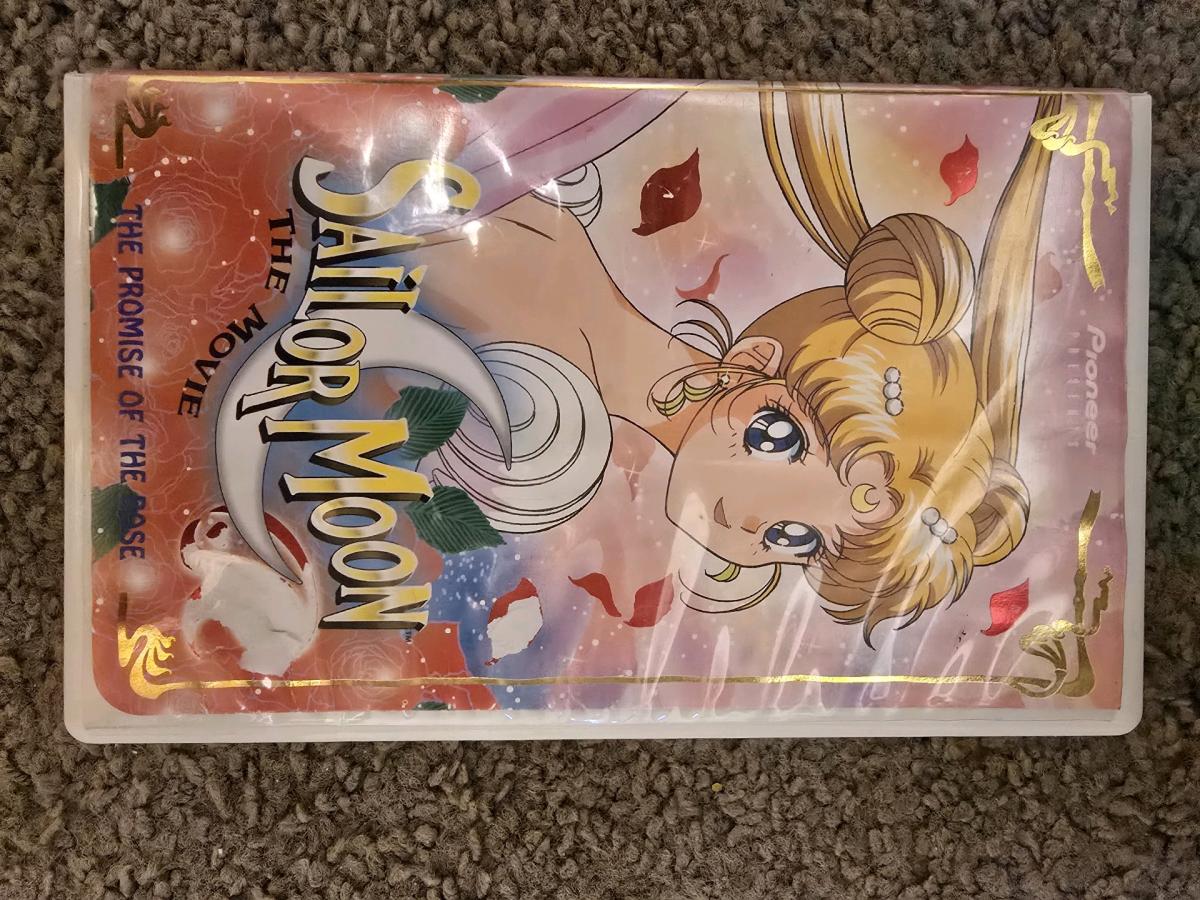 Sailor moon v h s tape
