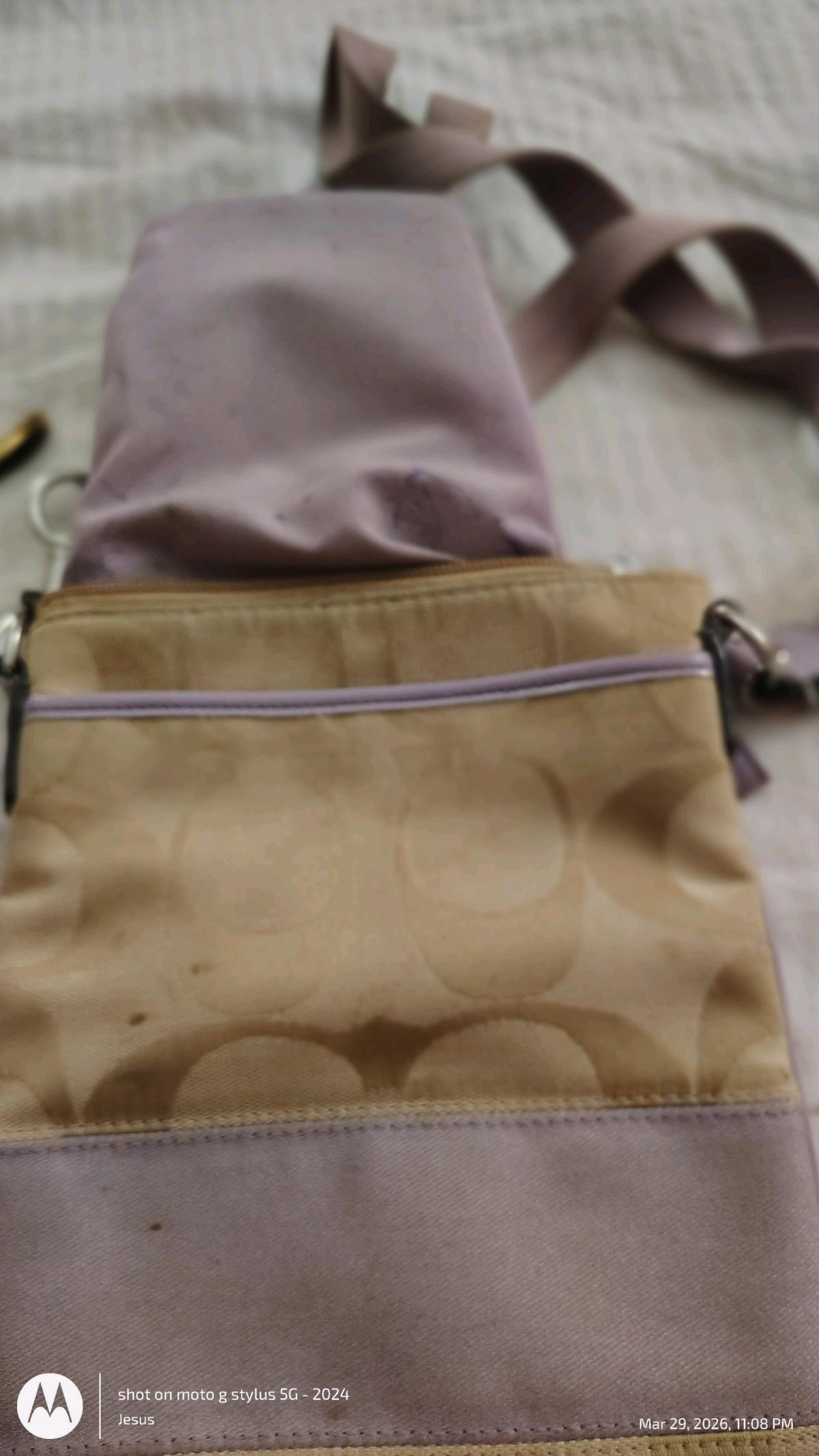 pink coach satchel bag - Edmond, Oklahoma - FleaMarketBay