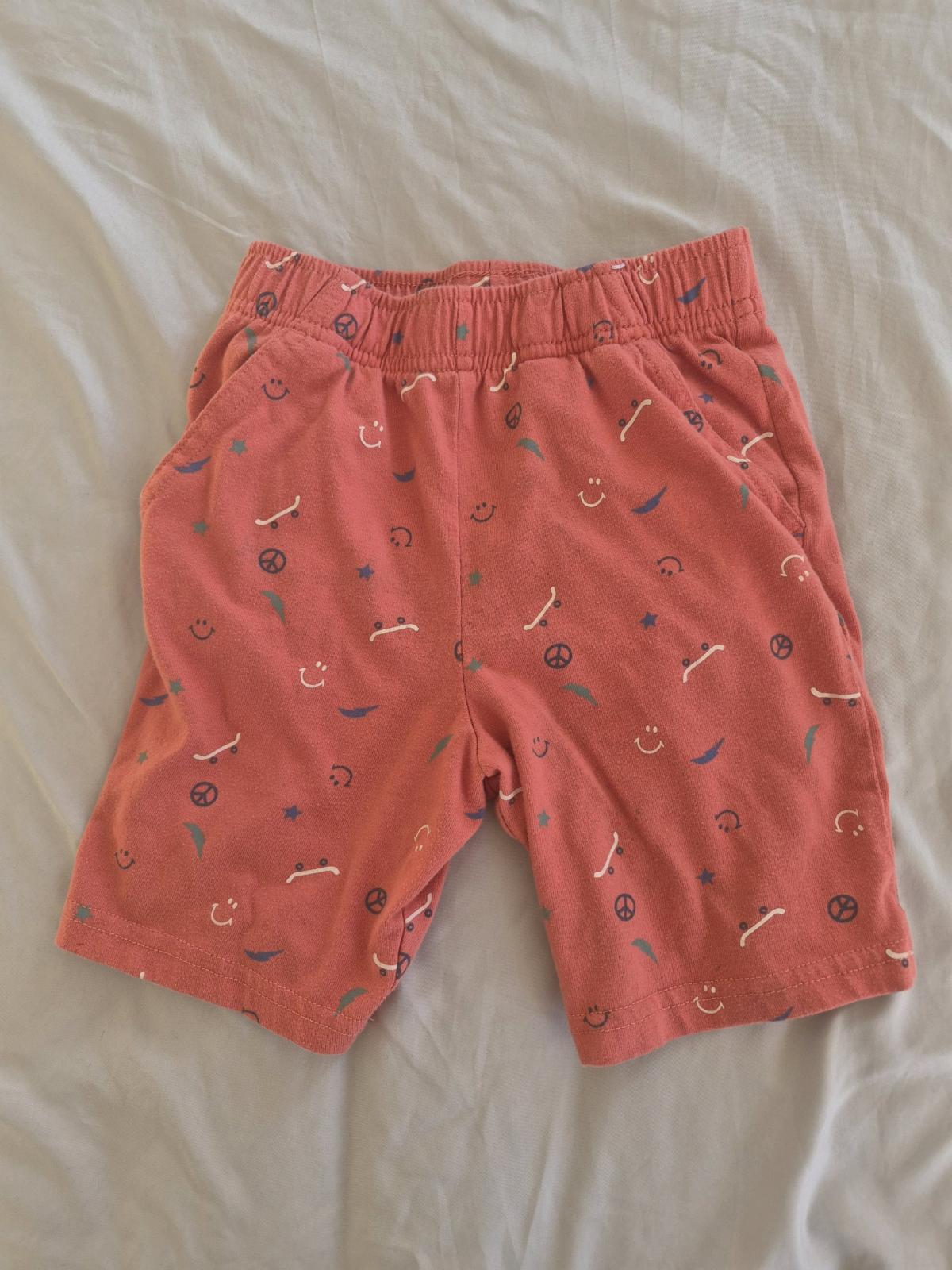 Garanimals Boys 5T Pink Graphic Shorts Elastic Waist Pockets - Winston Salem, North Carolina