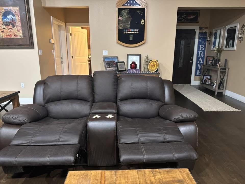 couches dinning table tv console coffee table and table - Hesperia, California - FleaMarketBay