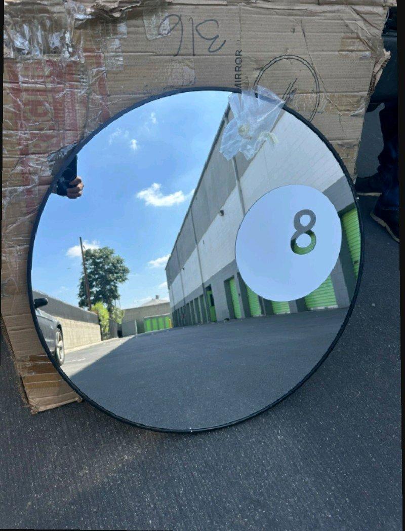 8 ball mirror - Burbank, California - FleaMarketBay