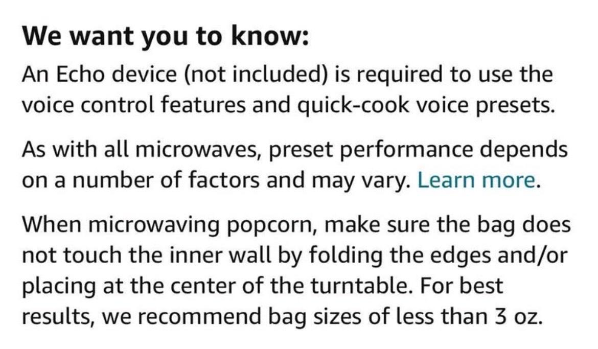 Voice Controlled Microwave ASK ALEXA - Norwood, Massachusetts - FleaMarketBay