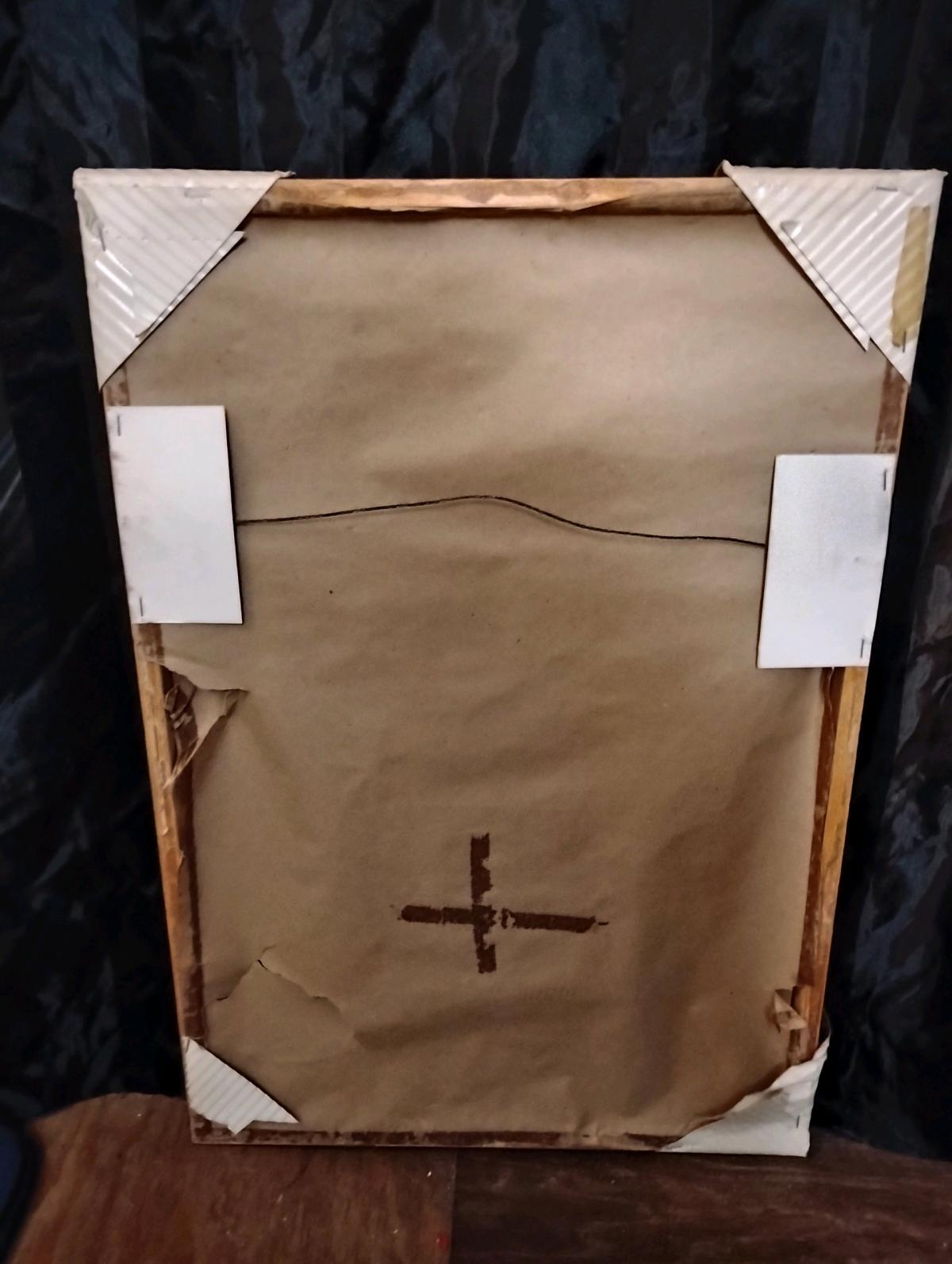 Tiger Woods unsigned framed photo with Nike golf ball - Phenix City, Alabama - FleaMarketBay