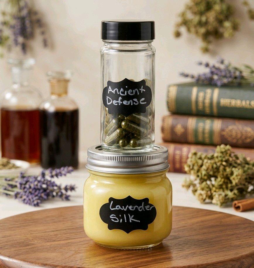 Capsels Body Balm and body scrub