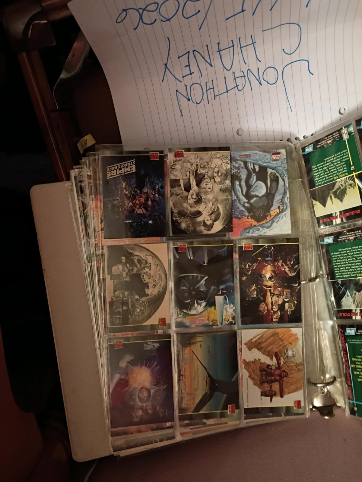 Star wars cards from 80s and 90s - Indianapolis, Indiana - FleaMarketBay