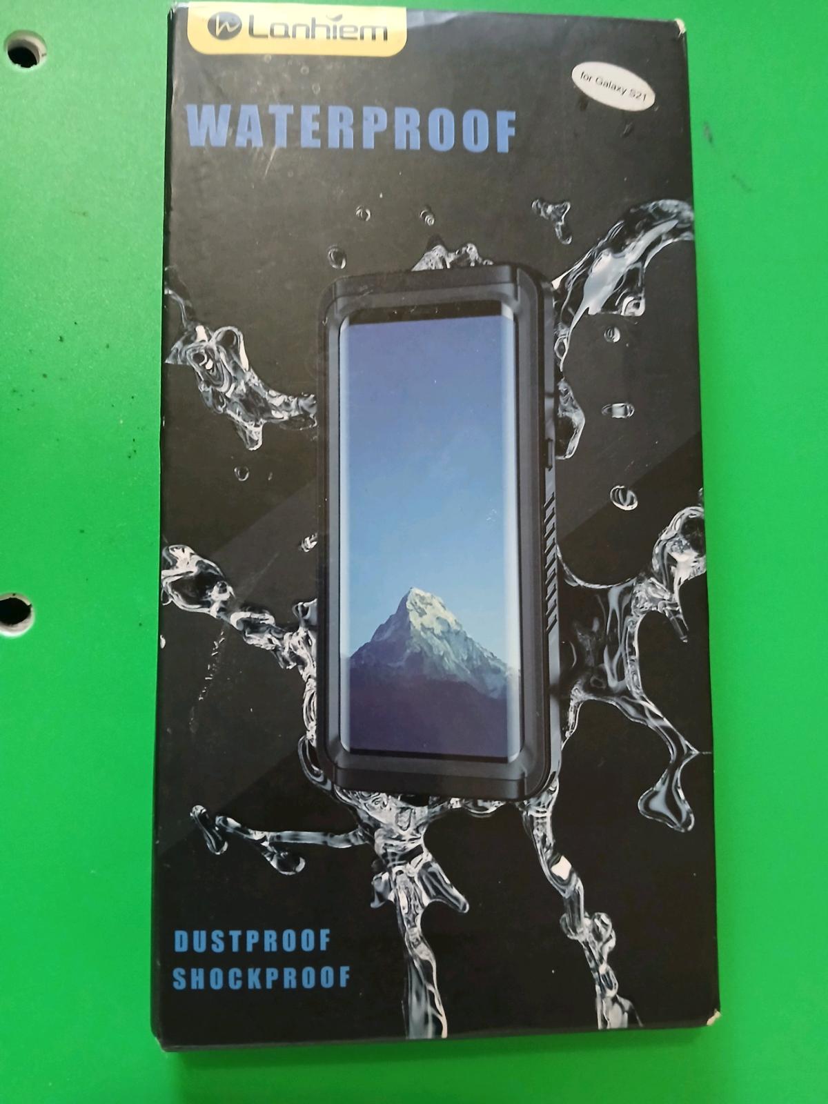 Waterproof Black Screen Protector Case for Cell Phones