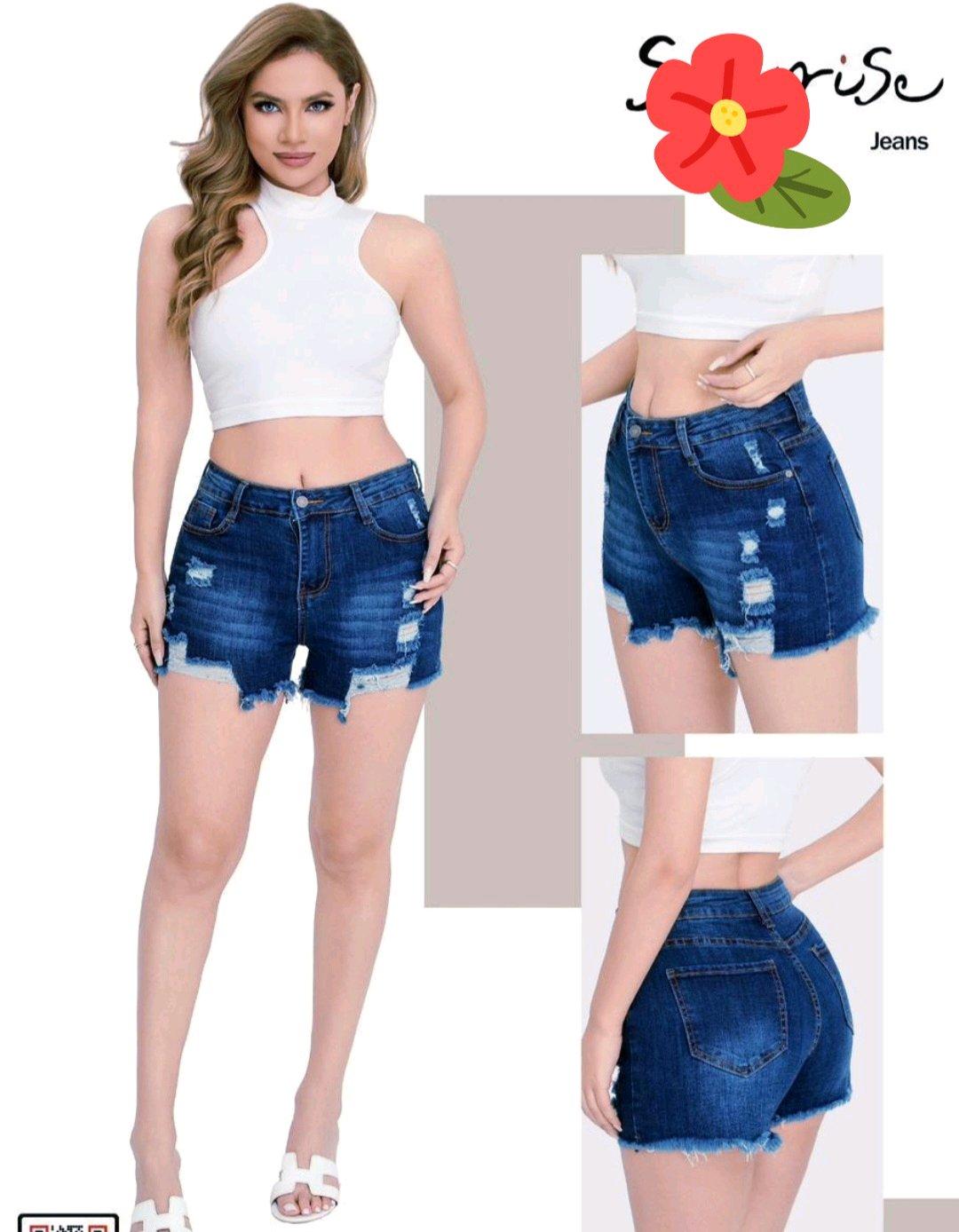 Beautiful jeans with brightness