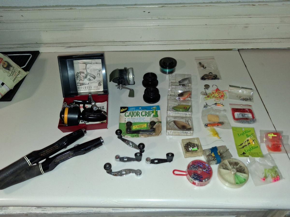 vintage fishing bundle