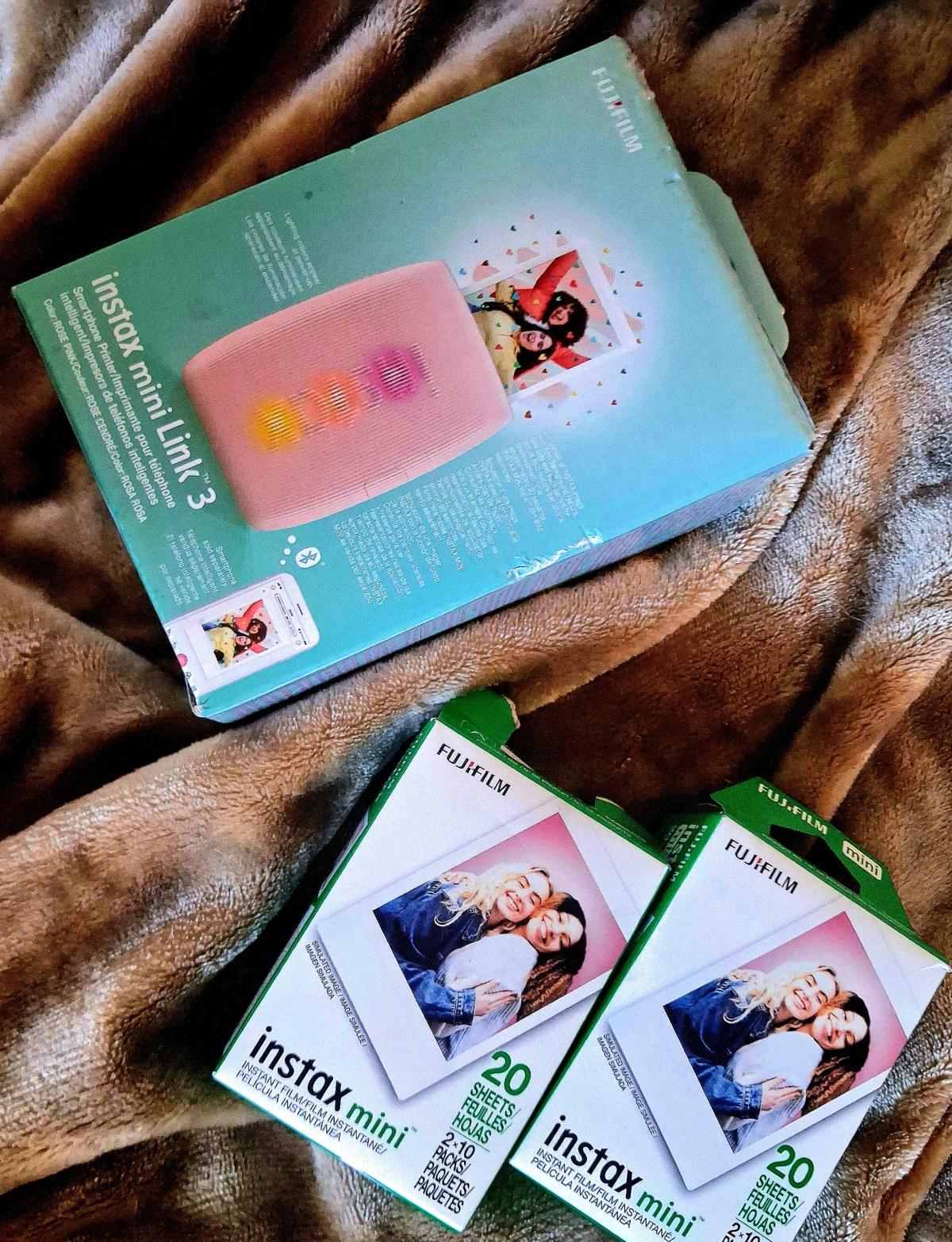 instax mini link 3 and film - Hollister, California