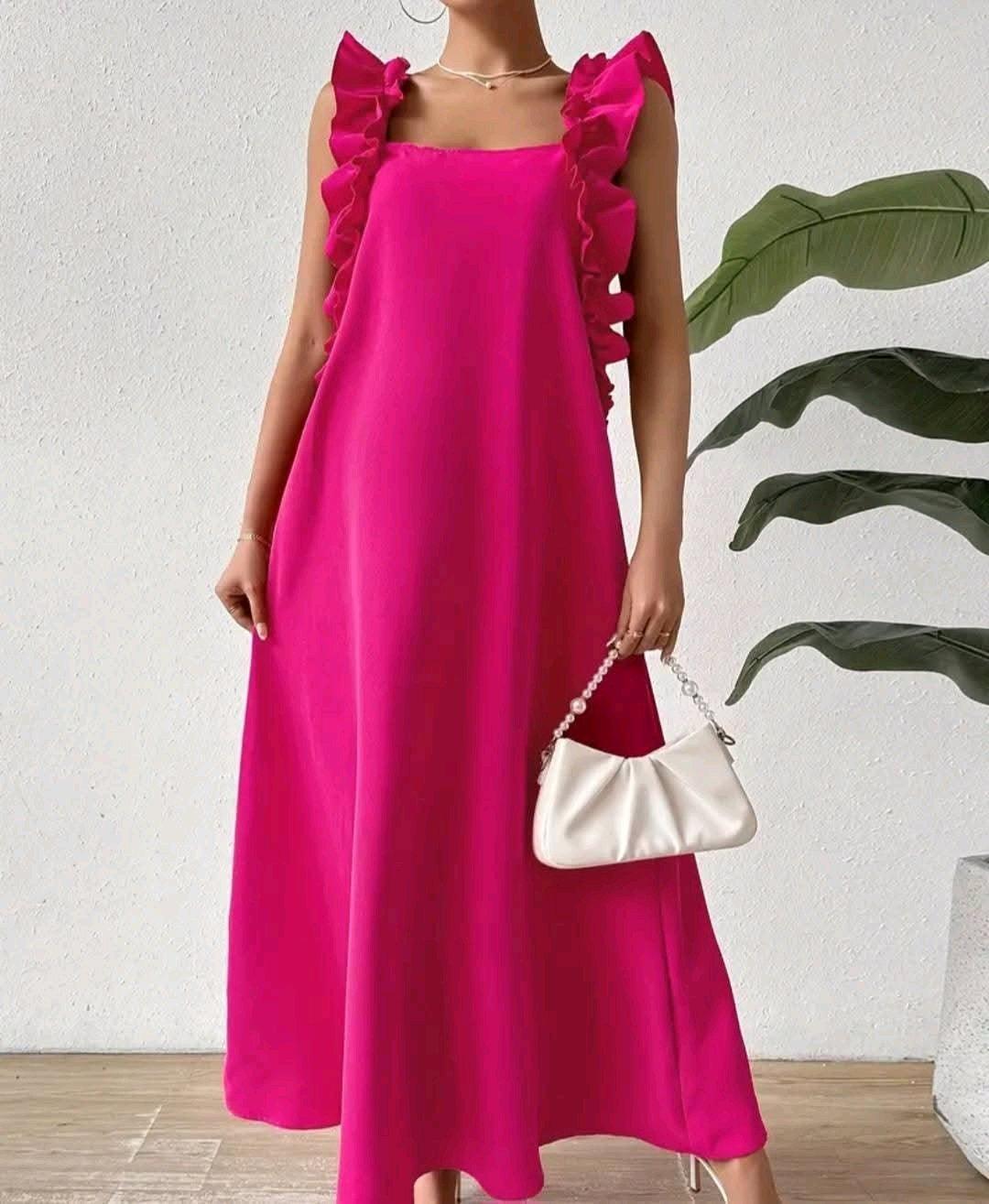 Womens Long Sleeveless Dress