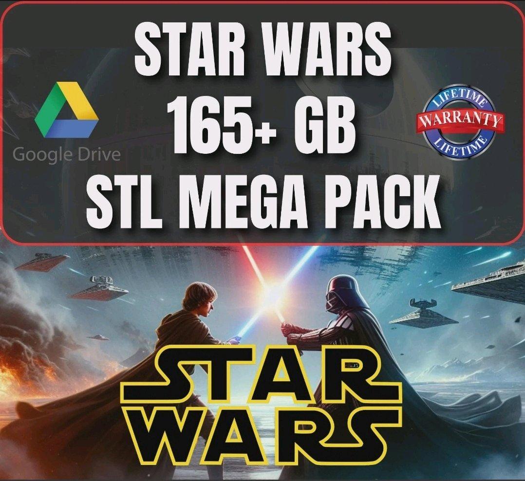Star Wars Mega STL Collection  Digital Files