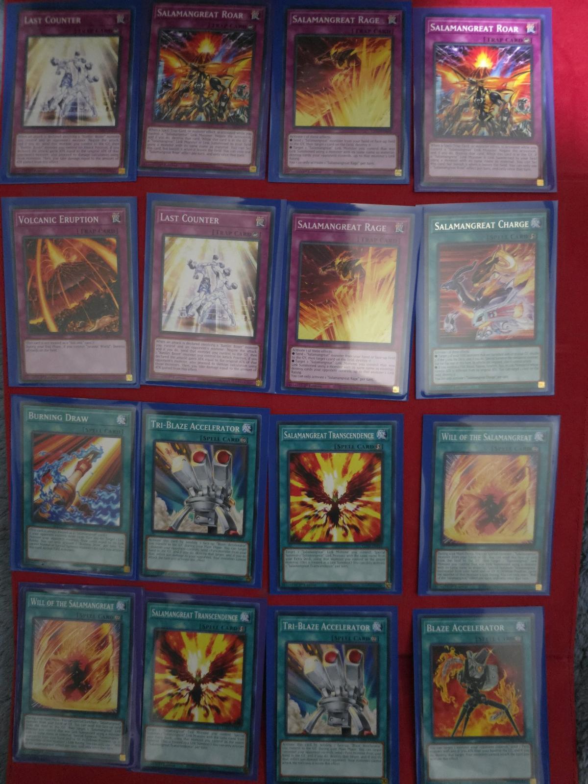 YuGiOh Card Lot  Legendary Duelists Soulburning Volcano - Jackson Heights, New York - FleaMarketBay