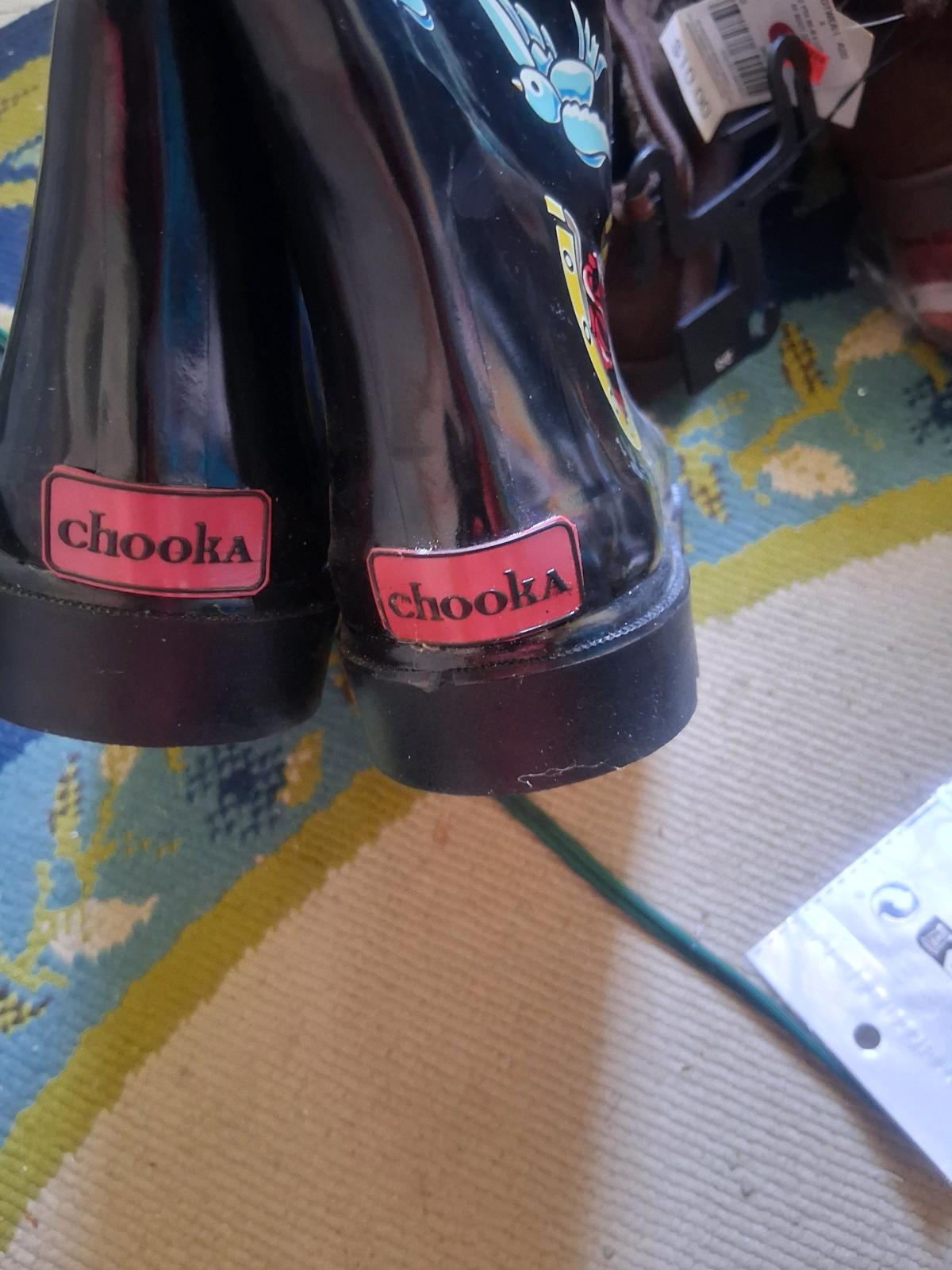 chooka rain boots size 3 - River Rouge, Michigan - FleaMarketBay