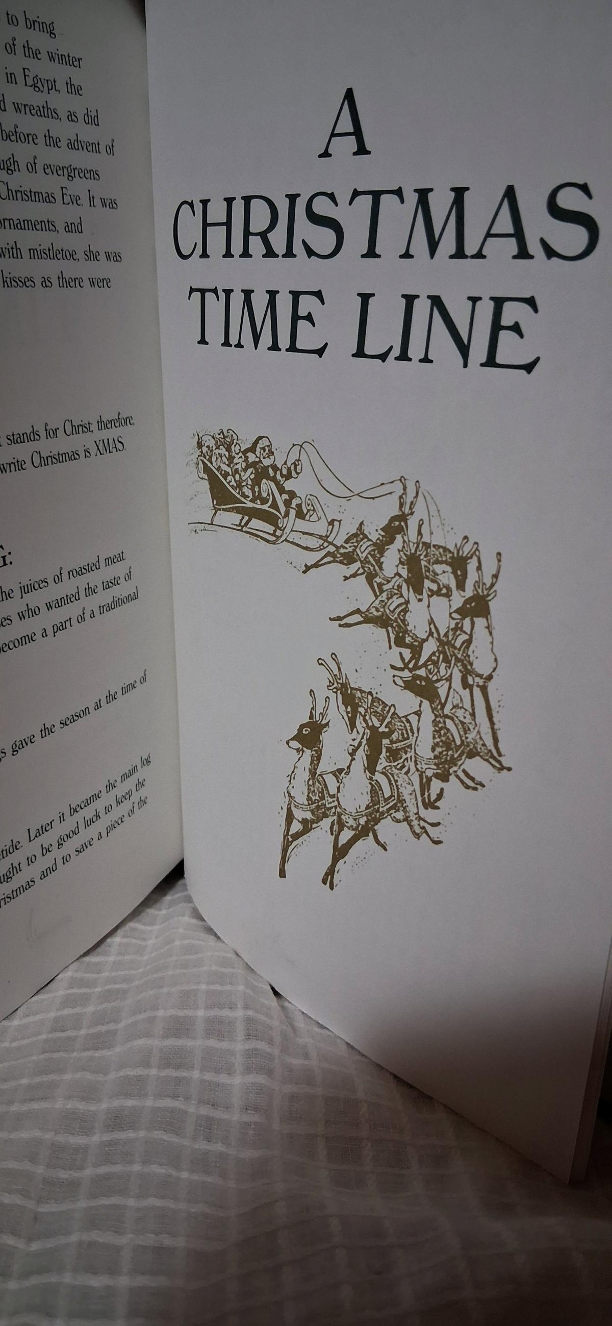 Christmas Treevia Customs and Traditions Trivia Hardcover Bo - Marshfield, Wisconsin - FleaMarketBay