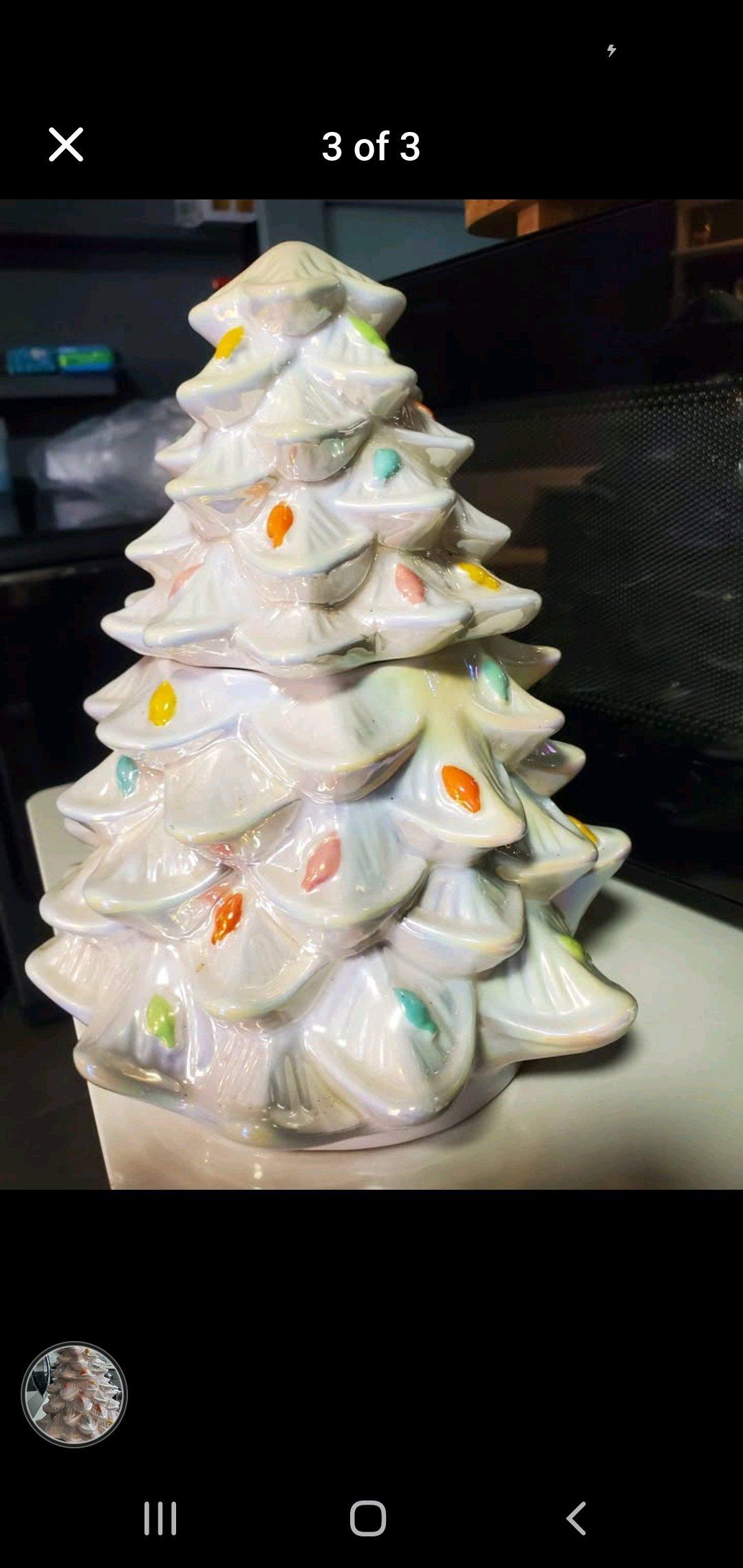 Christmas Tree Cookie Jar - Mesquite, Texas - FleaMarketBay