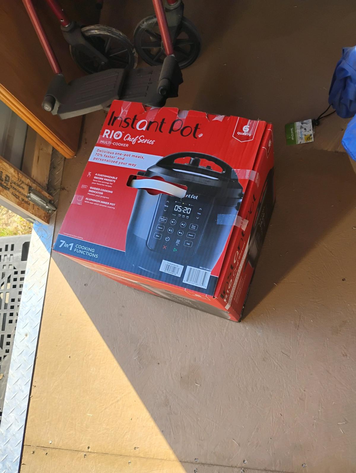 Instant pot RIO 6 quart Chef Series - Osage, Oklahoma - FleaMarketBay