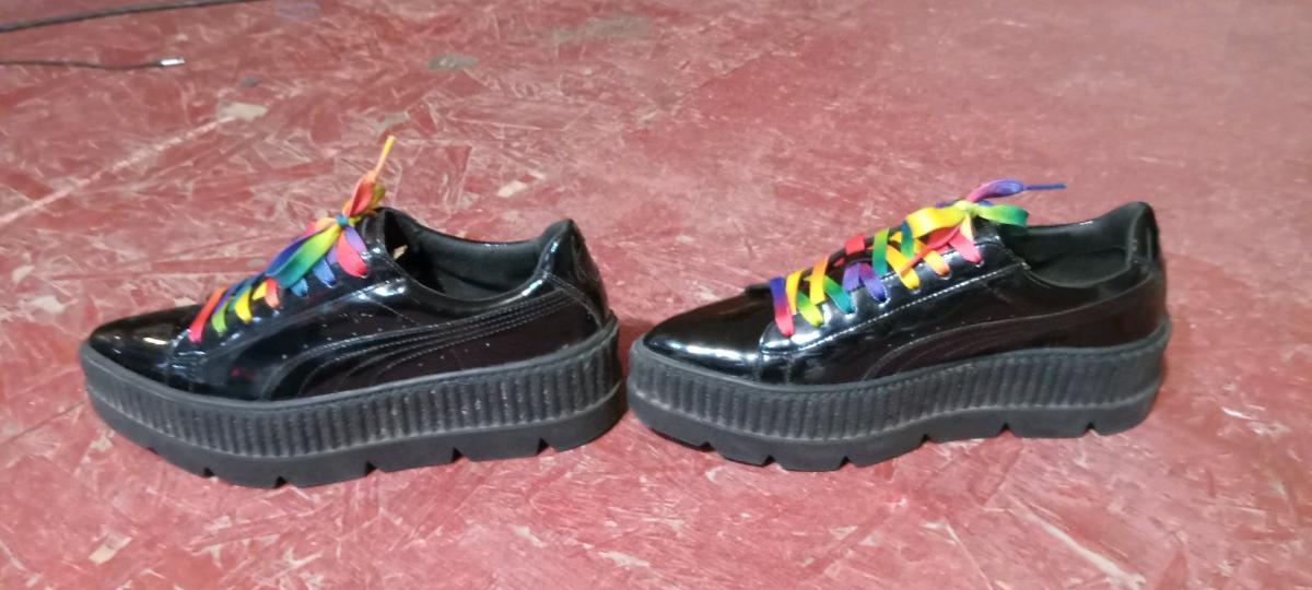 All Black Puma Creeper hybrid sneakers - Ava, Missouri - FleaMarketBay