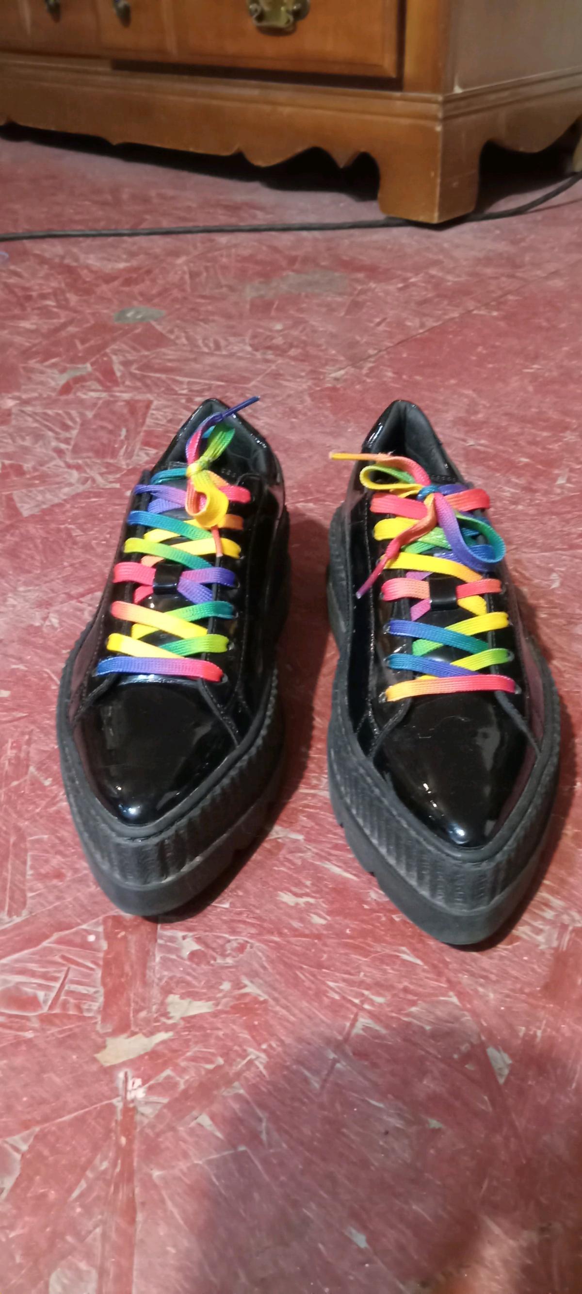 All Black Puma Creeper hybrid sneakers - Ava, Missouri - FleaMarketBay