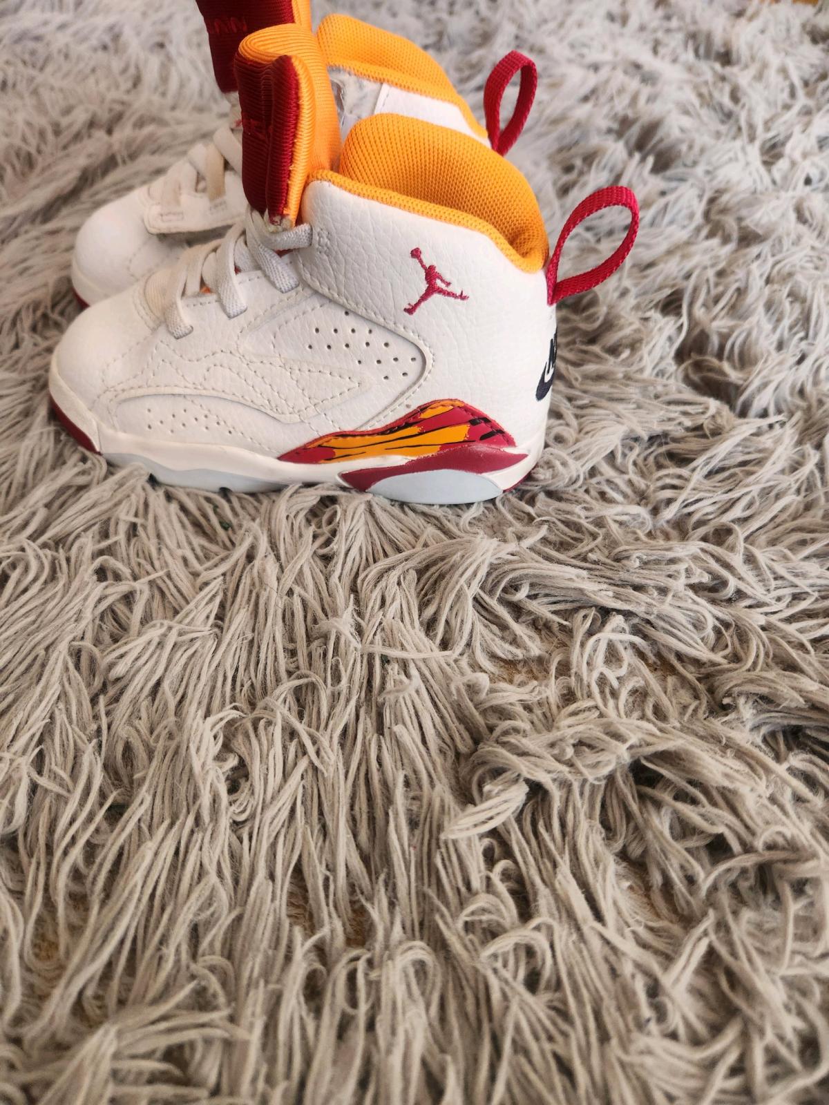 These are Nike Air Jordan MVP TD Cardinal toddler shoes - Little Neck, New York - FleaMarketBay