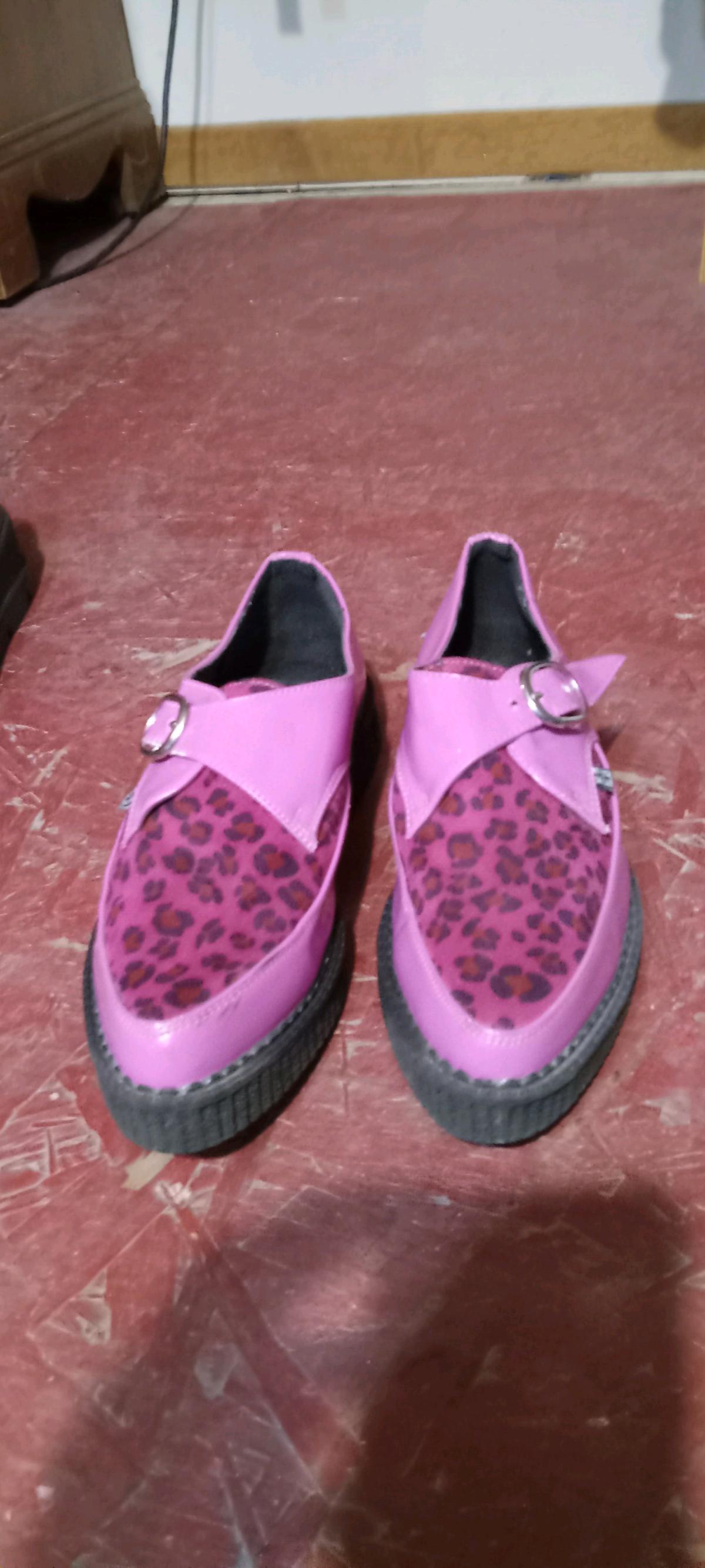 Pink Black and Leopard print Creepers - Ava, Missouri - FleaMarketBay