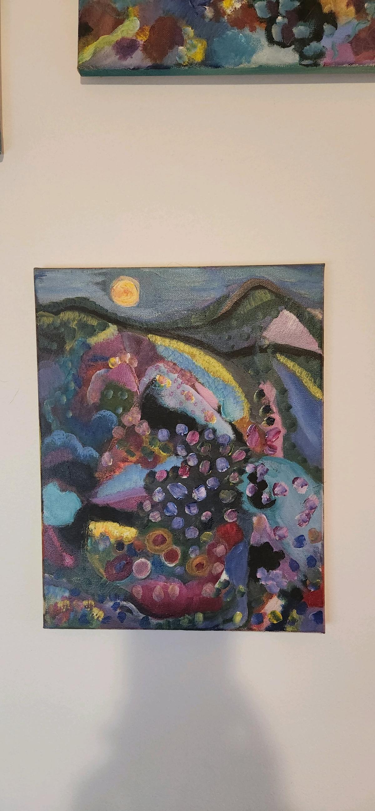 Abstract Painting  11 x 14 - Goshen, Virginia - FleaMarketBay